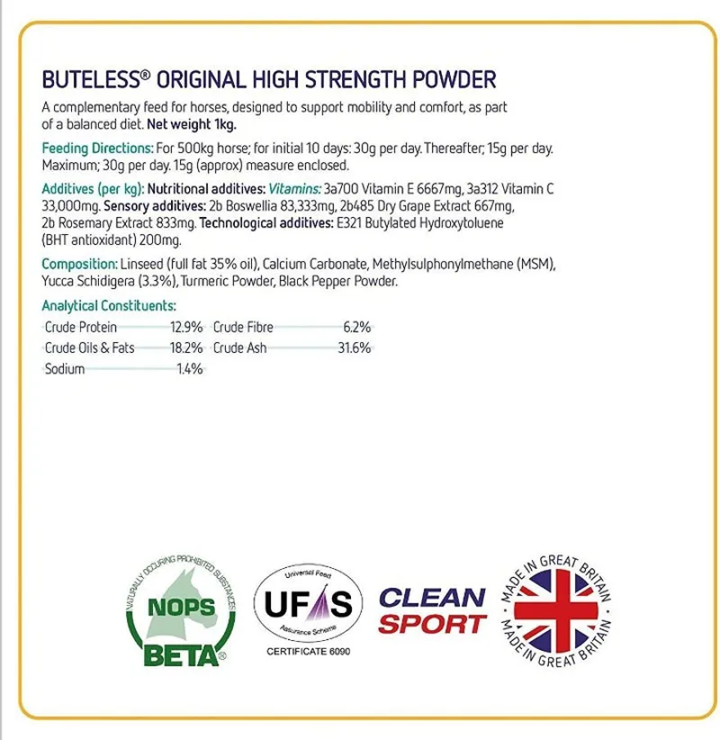 Equine America Buteless - 1Kg-1